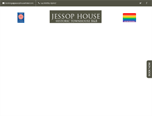 Tablet Screenshot of jessophousehotel.com